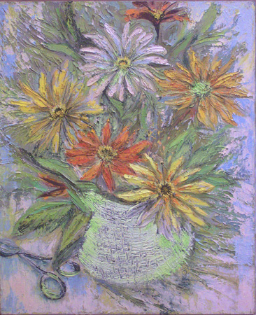 Flowers in a Basket