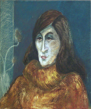 woman in turtleneck